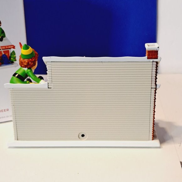 COPY - NIB-Hallmark 2023 Elf Crazy Christmas Cheer Light & Sound Ornament - Picture 7 of 8